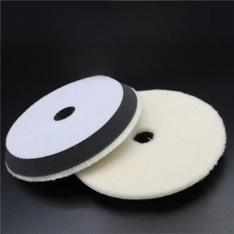 1pc  6-7-inch Wool Disc, Coarse, Medium and Fine Grinding Disc, Polishing Wool Wheel, Sponge Wool Ball, Cutting and Strong Polishing Disc