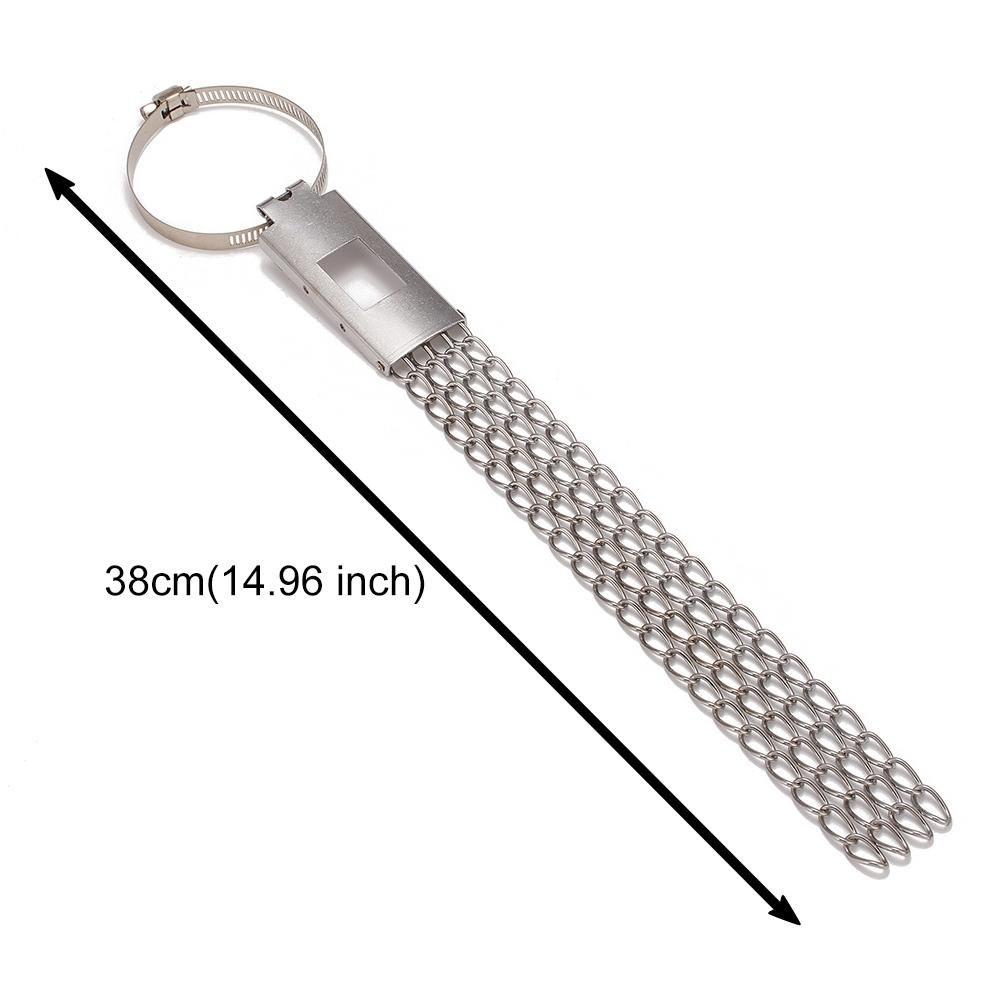 1PCs Car Anti-static Belt Ground Wire Earth Strap 38cm Metal Chains, Auto Anti Static Remove Electrostatic from Vehicle Exhaust