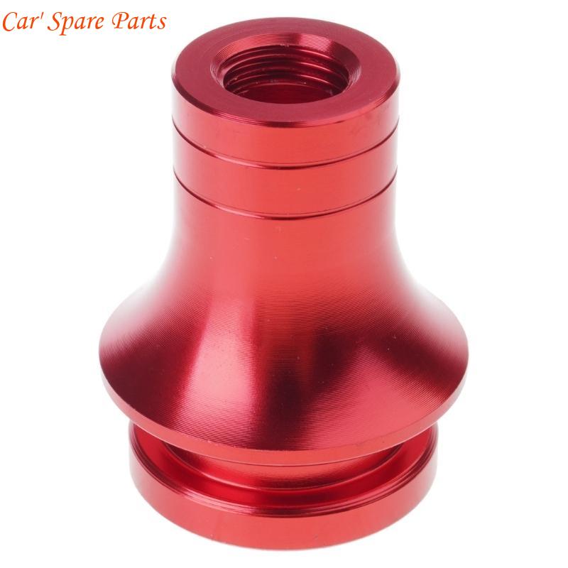 Y4UA Aluminum Shifter Boot Retainer Universal Shifter Knob Adapter Connector for Vehicle M12x1.25 Shifter Knob Boot Retainer