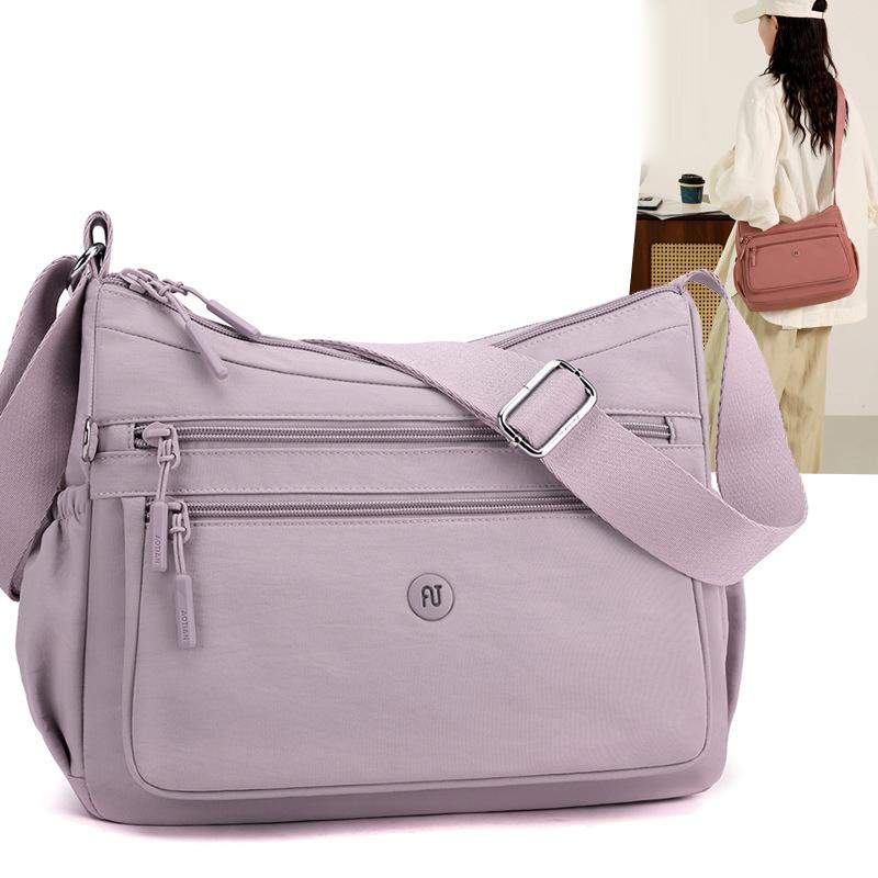 Dámská taška Vícekomorová Cestovní Venkovní Taška přes rameno Crossbody taška