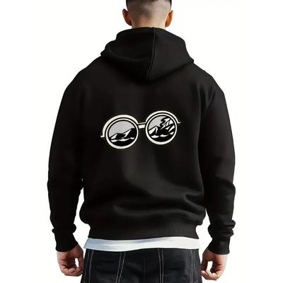 New High-Quality Men'S Hoodies, Creative Printed Men'S Breathable Hoodies, Trendy And Fashionable Street Sweaters