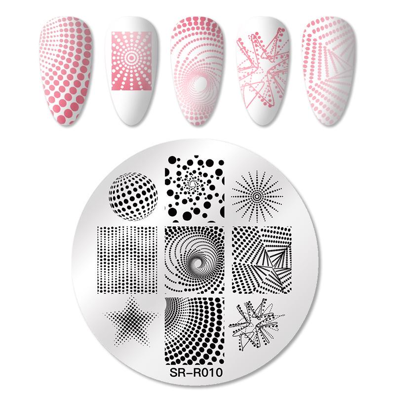 

Шаблон для штамповки ногтей