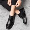 Formale Herrenschuhe im europäischen Stil, atmungsaktive, spitze Schuhe aus Leder, Oxford-Schuhe für Herren, Größe 37–45