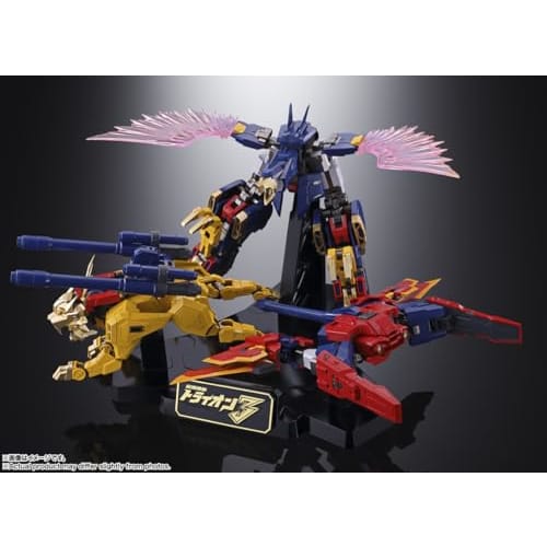 TAMASHII NATIONS Soul of Chogokin GX-113 Gundam Build Fighters Try Strongest Mobility Gundam Tryon 3, Approximately 210mm, Die-cast, PVC, and ABS Pain