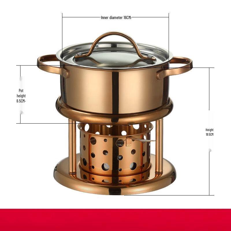 Single-Person Mini Hot Pot Stove