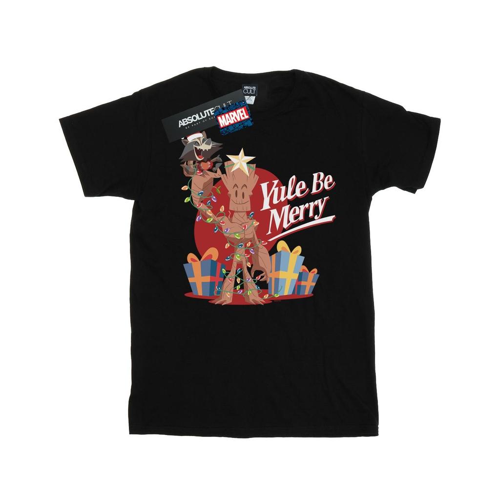 Marvel Boys Yule Be Merry T-Shirt