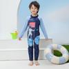 Children's Long Sleeve Sun Protection Quick-Drying Swimsuit Set for Boys