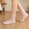 Cloud Like Thick Velvet Socks 1 Pair Women's Fuzzy Slipper Socks, Soft Plush Warm Thermal for Cold Floors Winter Home Sleeping Fluffy Cozy Fleece Crew