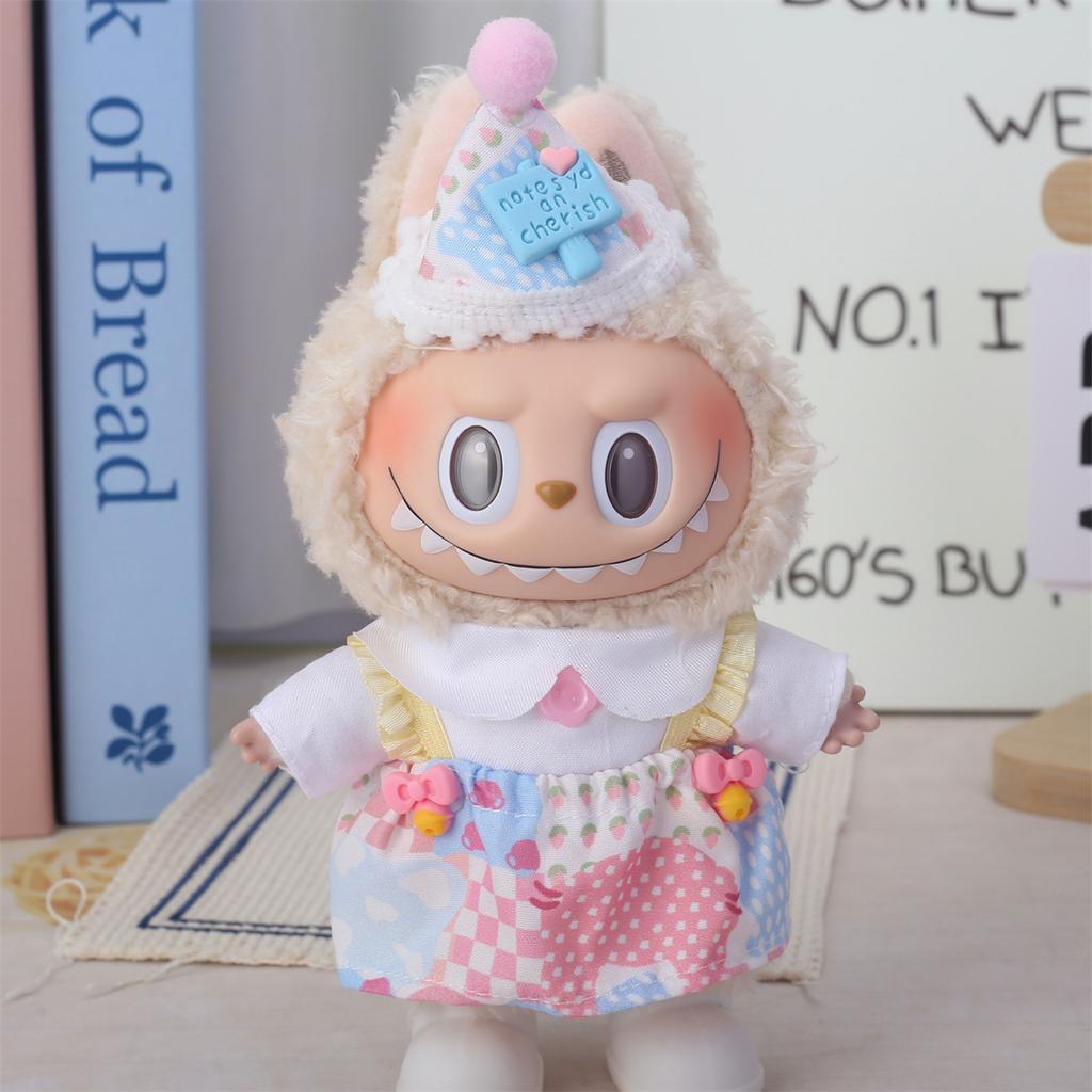 Labubu Baby Clothing Is Compatible with First, Second, and Third Generation 17cm Labubu Dolls