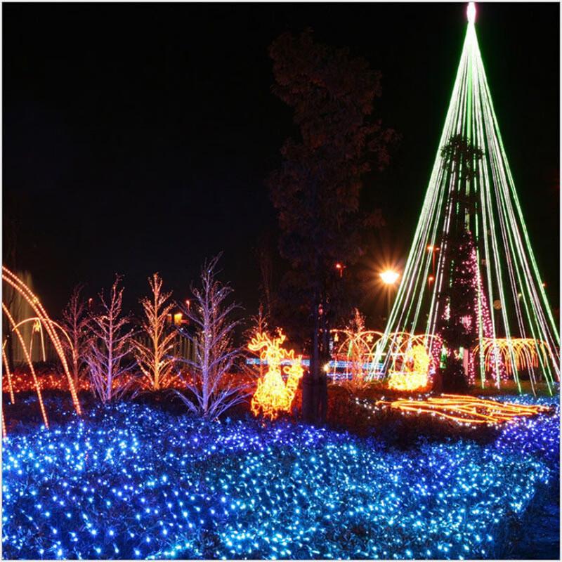 LED Twinkle Star Decorative String Lights 20m 200 Lights