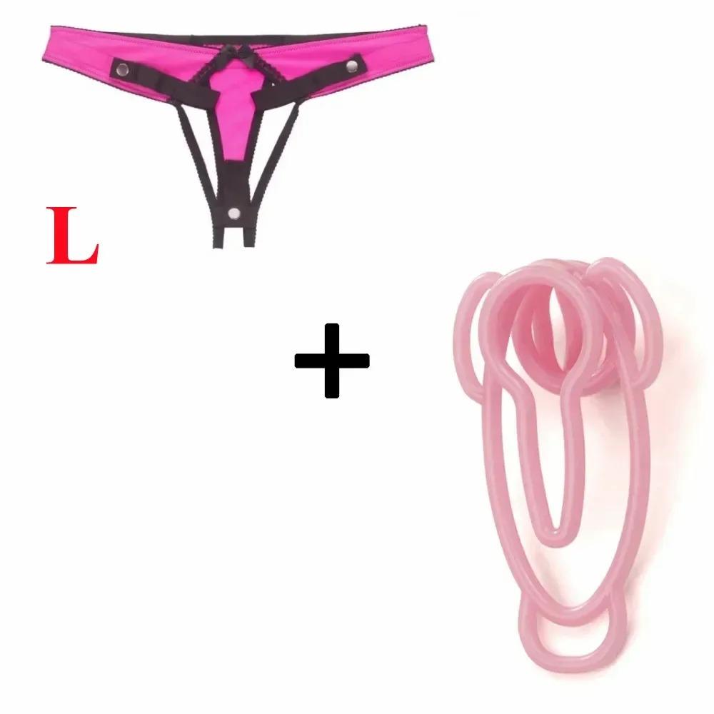 FUFU Clip Sissy Chastity Belt Sexy Male Training Thong Sissy With Anti Cheating Penis Device Adult Sex Toys For Gay Men