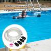 Light Weight Flexible Pool Filter Pump Hose with 4 Quick Connector Pool Pump Replacement Hose Easy to Installation