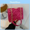 2024 Spring New Fashion Trend Texture Shoulder Bag Street Style Large Capacity Bag