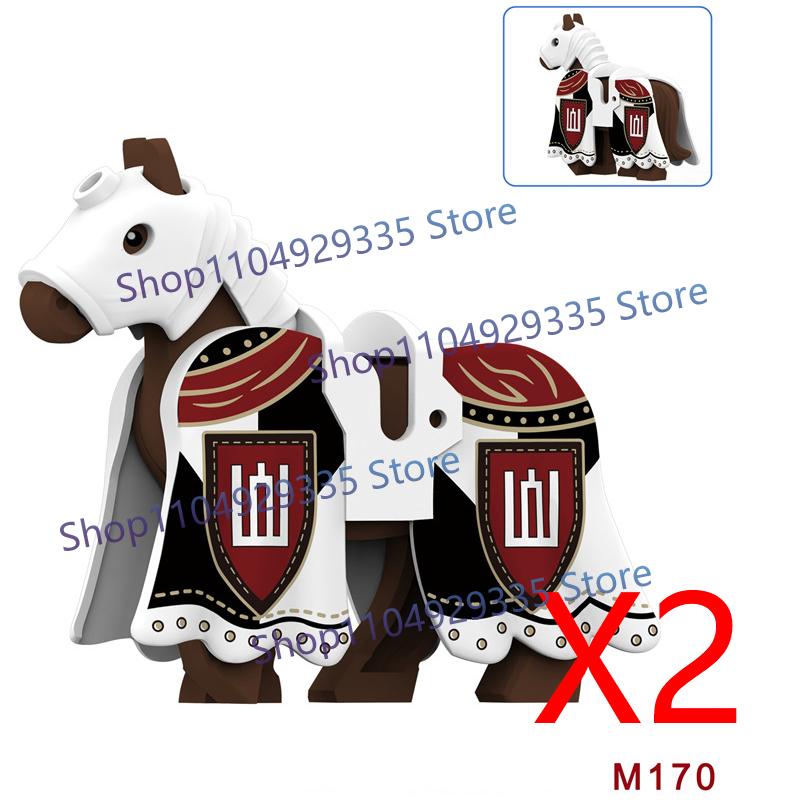 Medieval Castle Figure Building Blocks Crow Serpent Soldier Greek Roman Crusader Knights Templar Compatible Bricks Toys Gift Z03