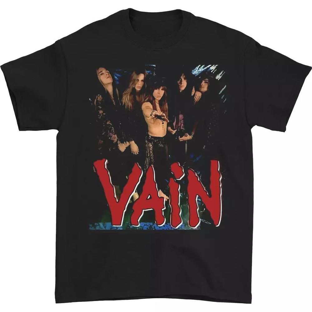 Vain band T-shirt black Short sleeve All Sizes S to 5Xl Unisex T-Shirt S