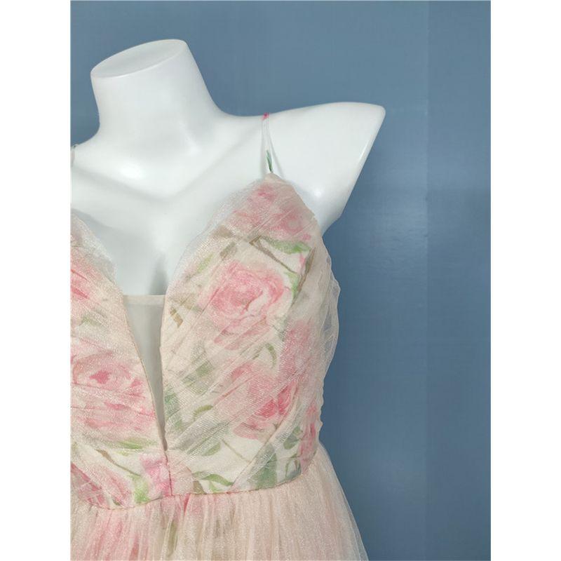 Exquisite Hainan Sanya Shooting Fairy Suspender Skirt Mesh