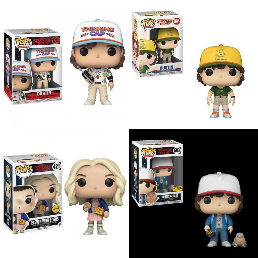 Pop826 Stranger Things Mini Figure Eleven 10cm Pvc Toy