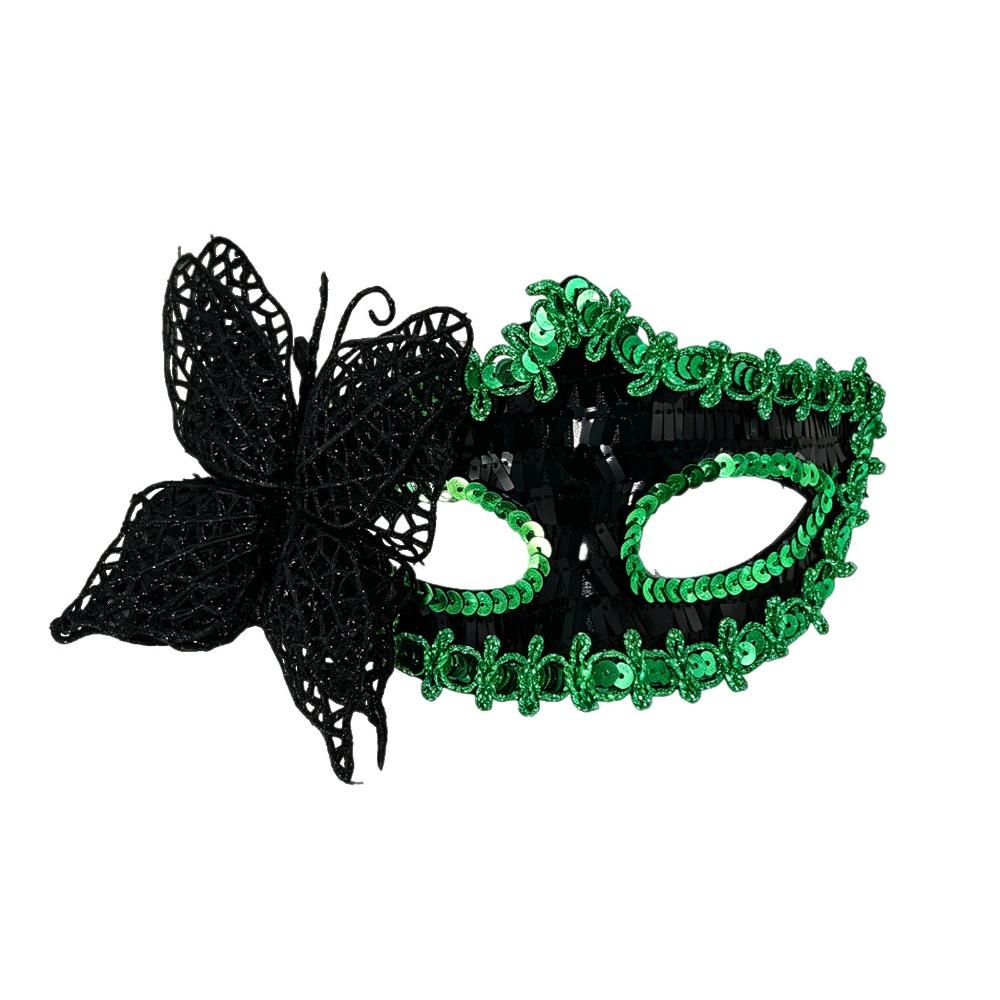 Half Face Butterfly Masquerade Mask Lightweight Elegant Butterfly Hand Hold Mask Decorative Party Costume Party Face Mask