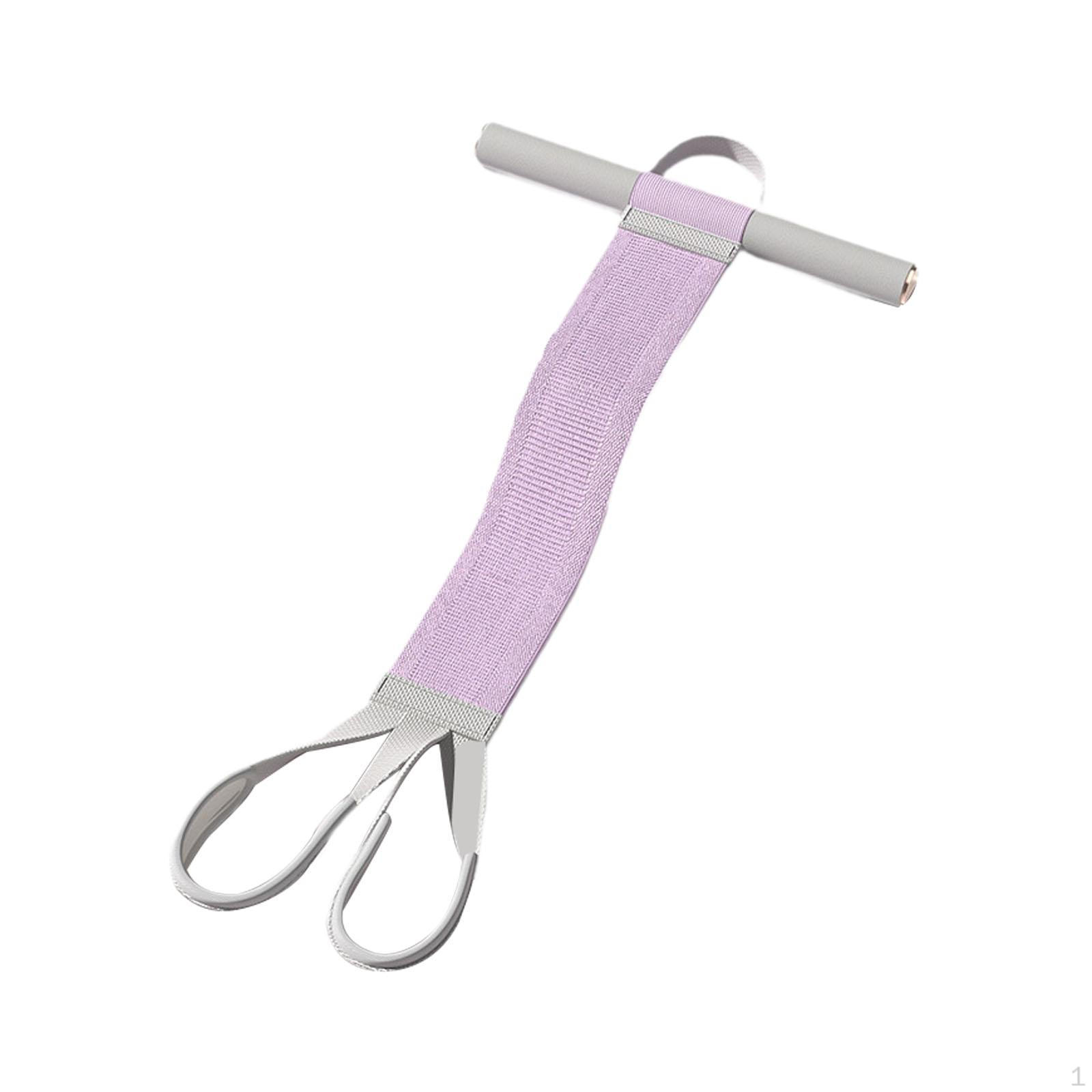 

Фитнес-резинка для вытягивания лодыжек, силовая тренировка ног, эластичный канат, приседание фиолетовый