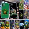 QE27 TMNT Transparente Handyhülle für Motorola Moto G7 G8 G9 G84 G85 G73 G24 G15 Z2 Play Power Plus