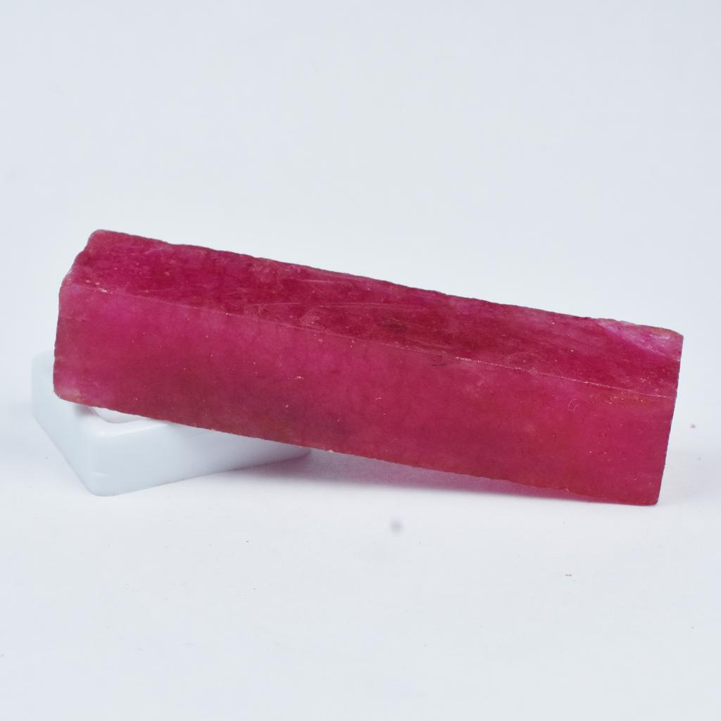 Natural Ruby Red Rough 256.15 Ct CERTIFIED Uncut Raw Gemstone For Collection