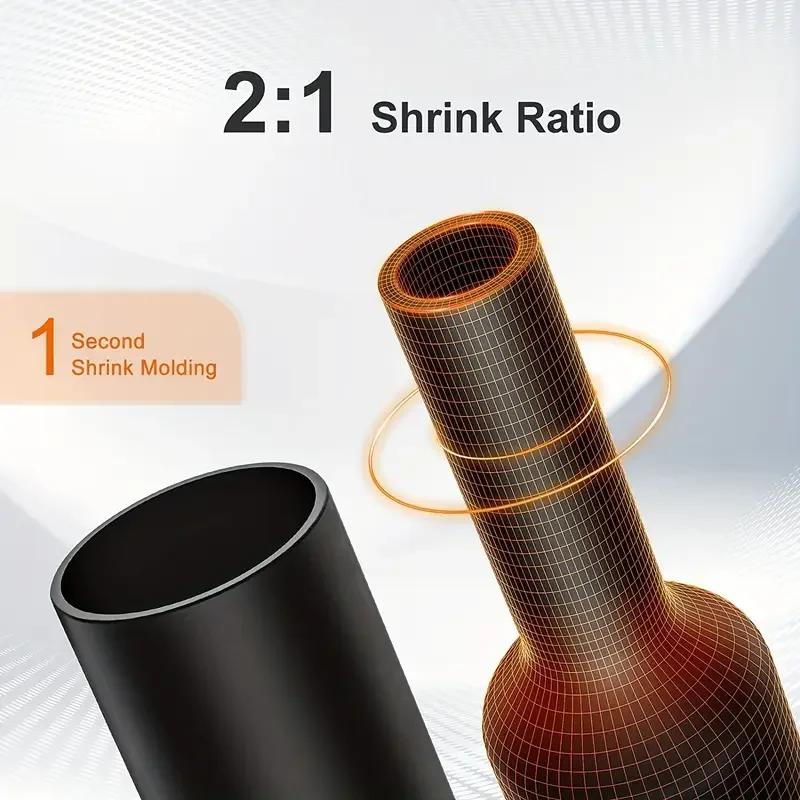 Isı Büzüşmeli Tüp Kiti Isıya Dayanıklı Boru Isı Büzüşmeli Kablo Sarma Elektrik Bağlantısı Kablo Yalıtımı Kılıflı Koruyucu