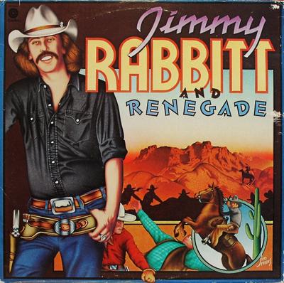 LP Record JIMMY RABBITT & RENEGADE - Jimmy Rabbitt And Renegade ST11491 Capitol Records 1976 US Rock Used