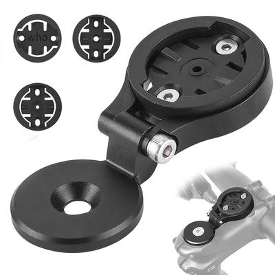 Bike Computer Stem Top Cap Mount Holder Stopwatch Speedometer Support Stand Bicycle Computer Holder For Garmin Bryton Wahoo