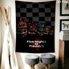Five Nights Freddy'S Horror Anthology Tapestry Wallmounted Background Cloth Work Of Art Homestay Soft Decoration Tapestry Background Cloth