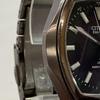 Used 04w6674[Used] CITIZEN Citizen ATTESA E411-T006728 Eco Drive Solar Radio Roll Black Dial SS Tonneau Type Watch [Hachioji Store]