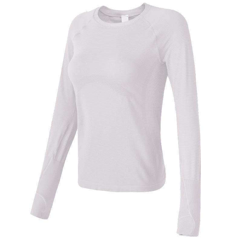 Women's Slim-Fit Long-Sleeve Yoga and Running Top for Autumn and Winter