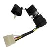 5-Wire 5Pin Ignition Key Switch For Diesel Generator 186F 192F Starter Lock Switch Power Tools For ATVs OFF/ON/START Parts