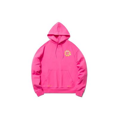 Li Ning X Shao Bu Ru Chuan Lässiger lockerer Hoodie Unisex Hoodies Hot-Pink AWDR421-2