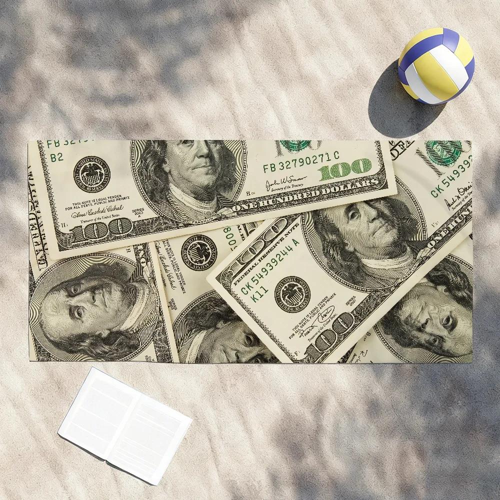 

European-Dollar Design Towel Shower Sauna Travel Spa Quick Dry Gym Accessories Soft Large Beach Towels W30*H60(CM)