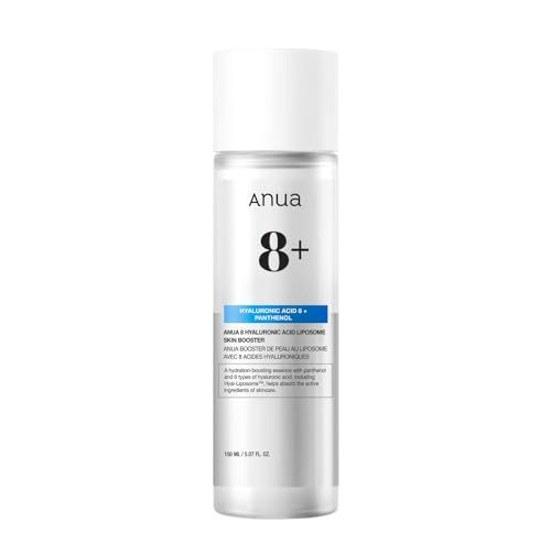 ANUA 8 Hyaluronic Acid Liposome Skin Booster 150ml Lotion Texture Moisture Care Hydration Charge Boosting Essence Cleansing Toner Dry Combination