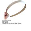 Hair Hoop Pure Color Suede Lining Built-in Anti-Slip Design Headband Commuting Matte Texture Headband Hair Accessory