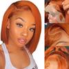 Front lace bob wig African lady short bob one piece short hair