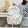 Schoolbag New Cute Soft Girl Polka Dot Big-eared Rabbit Schoolbag High Value Junior High School Student Backpack Travel Leisure Backpack