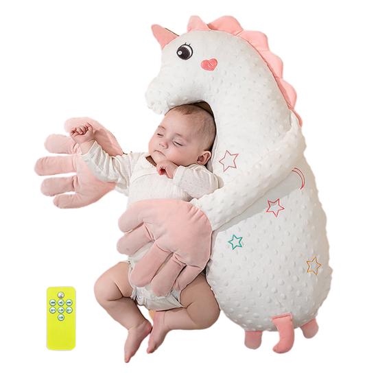 Suzeta Palmă Calmantă pentru Bebeluși Jucărie Moale de Pluș Ajutor pentru Somn Pernă de Suport pentru Somnul Bebelușilor Jucărie Calmanta Anti-Sperietură pentru Sugari