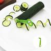 1/2/3pc Spiral Vegetables Slicer,Multifunctional Manual Slicers for Cucumber,Vegetable Spiral Knife Kitchen Gadgets Random Color