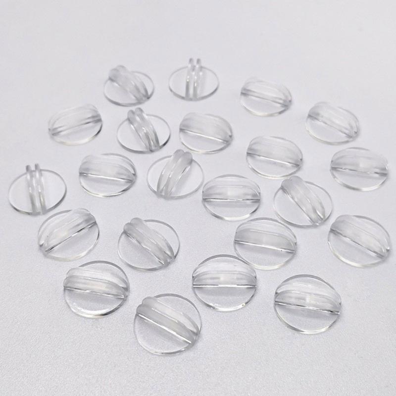 50'li Plastik Kart Standı Akrilik Tutucular Düğün Masa Kartı Tutucu Yuvarlak Masa İsim Kartı Standı Disk Düğün