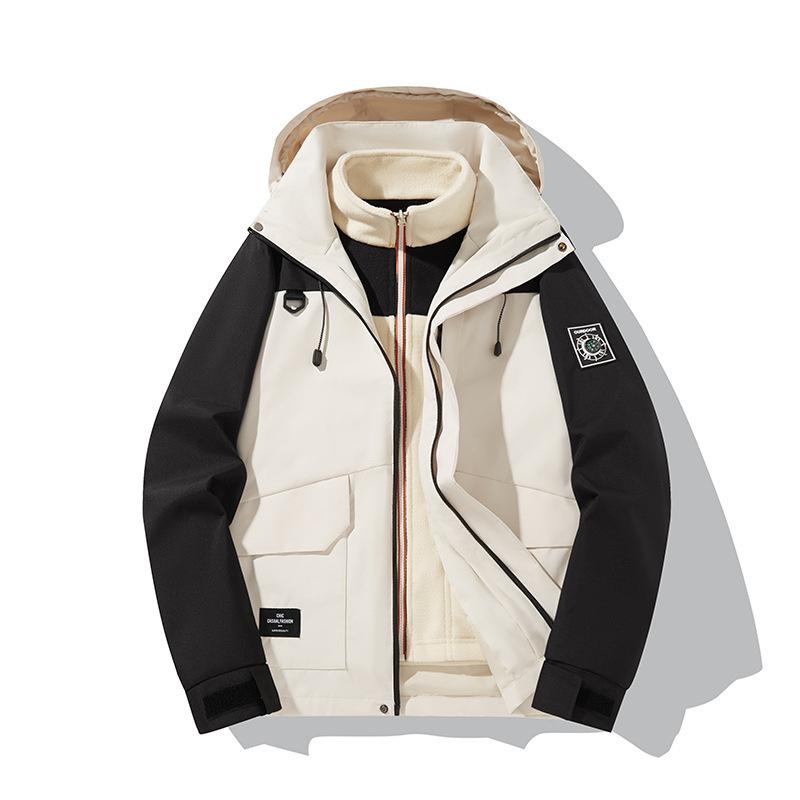 Herbst und Winter Neue Outdoorjacke Herren- und Damen-Outdoorjacke Lockere Jacke im Hongkong-Stil