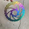 Disc Brake Rotor Set 160mm Oil Slick Hydraulic with Bolts for  MT200  Durable Performance