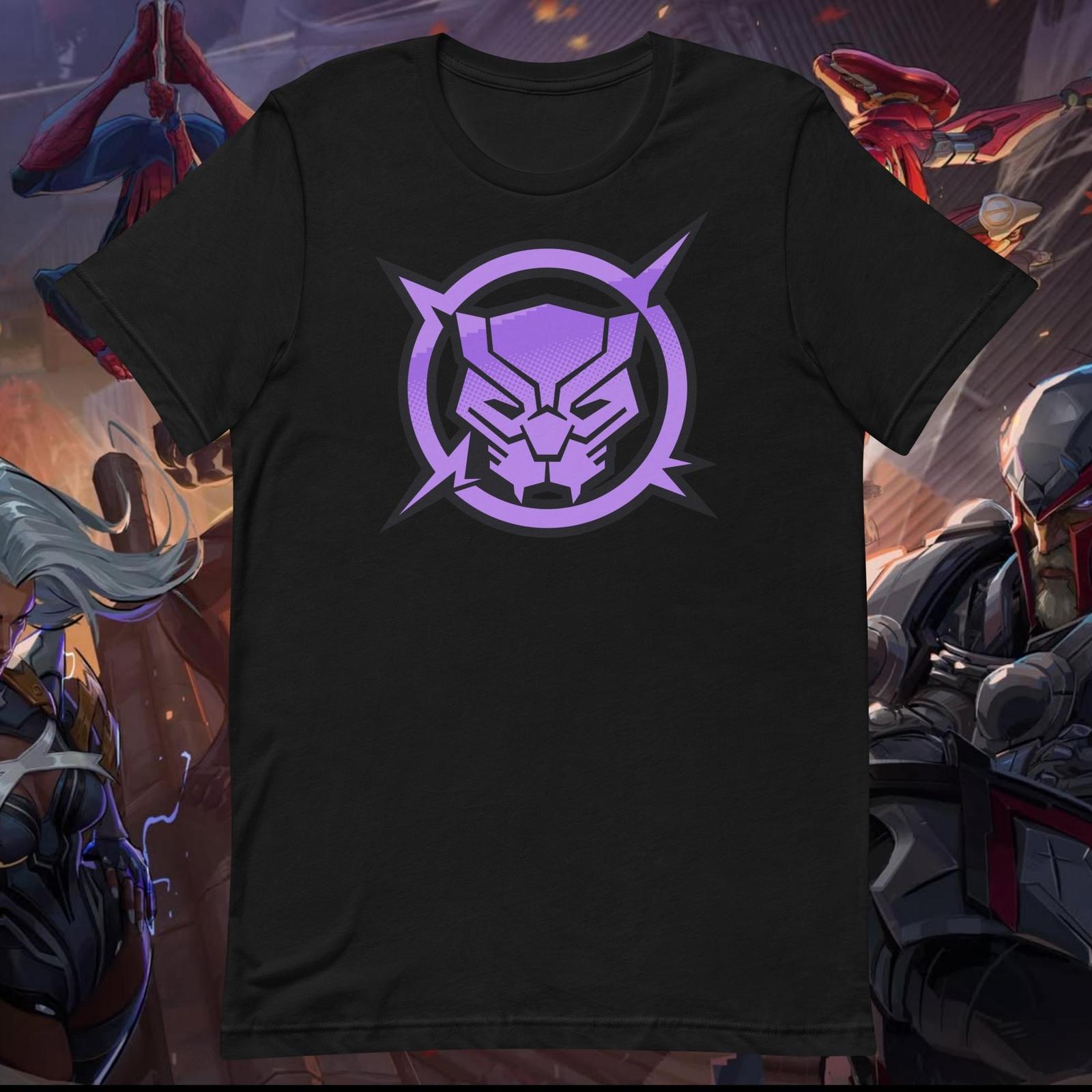 Футболка Marvel Rivals Черная Пантера XXXL
