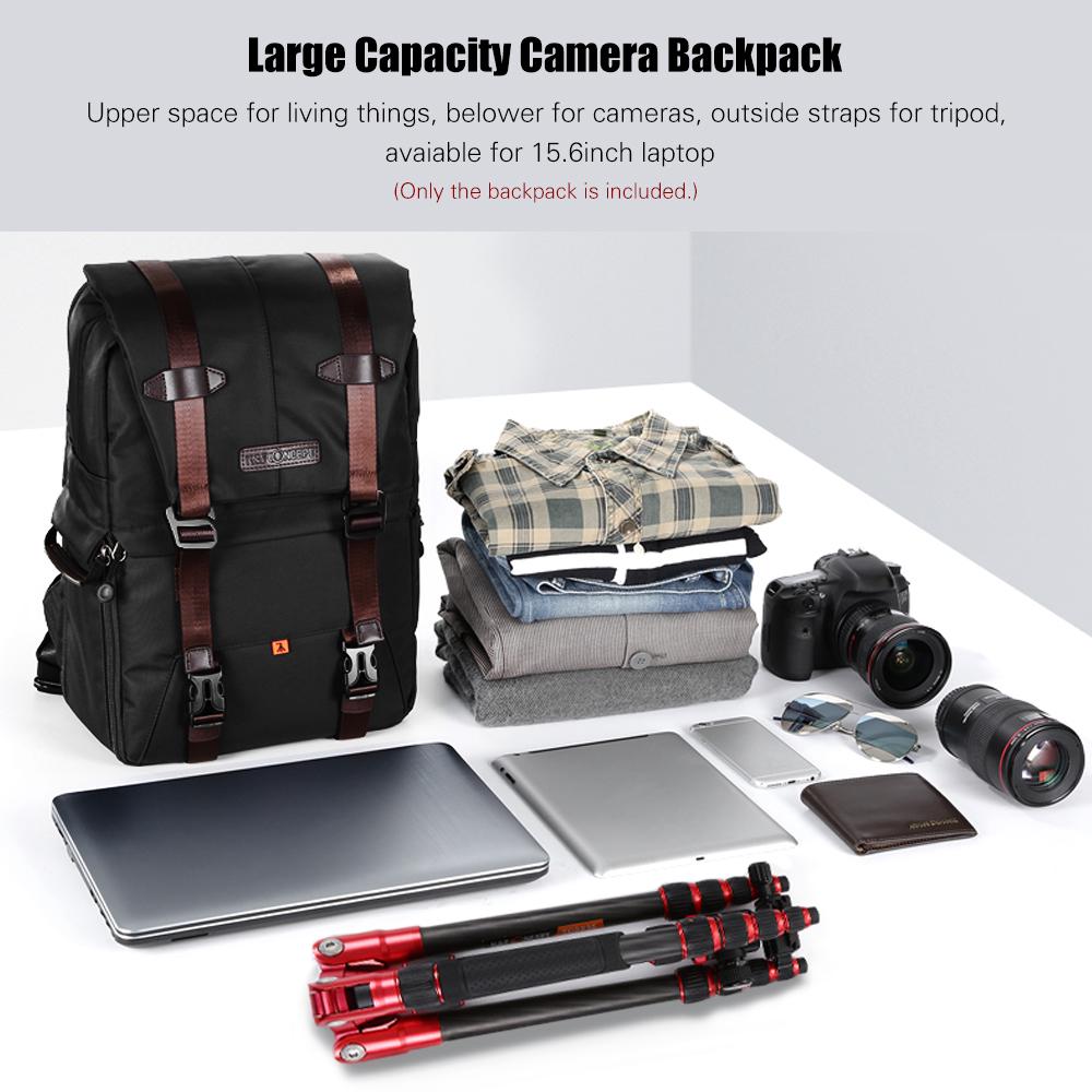 camera backpack 15 laptop