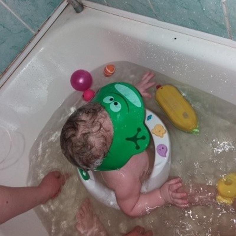 Copii mici Copii Spălați Păr Vizor Capace Șampon Baie Duș Căciulă Pentru Bebeluși