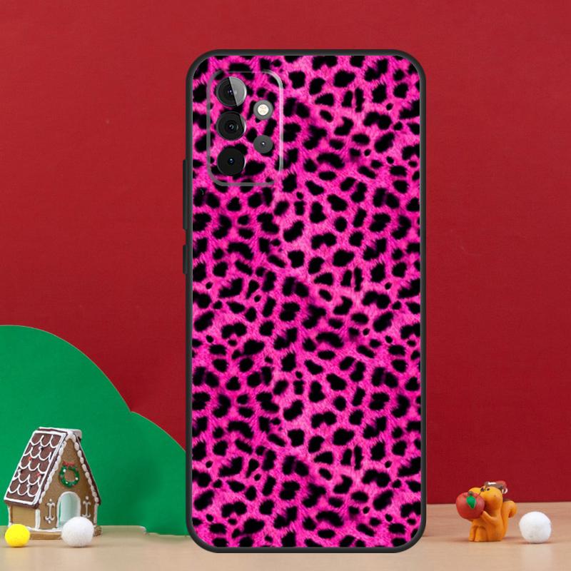 Leopard Pattern Animal Colorful Case For Samsung Galaxy A36 A56 A06 A13 A53 A32 A12 A22 A52 A35 A17 A16 A55 A15 A54 A34 A14
