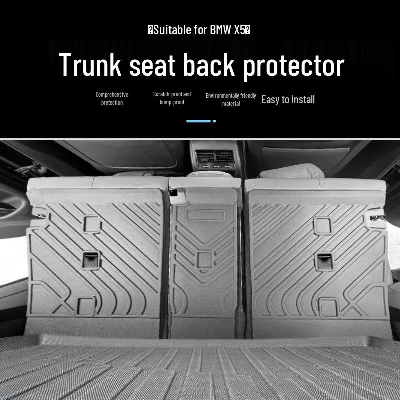 BMW X1/X5 TPE Waterproof Trunk Mat & Rear Seat Protector