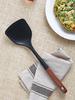 Katewaltz Easysilly Lunoa Turner with Wood Handle Silicone Cooking Utensils