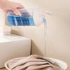 Transparent Laundry Detergent Dispenser Bottle Sealed Multipurpose Detergent Powder Tank with Measuring Cup